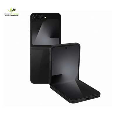 Smartphone Samsung Galaxy Z Flip7 FE 128GB Preto 5G 8GB RAM Tela 6,7" Câm. Dupla de 50MP Galaxy AI